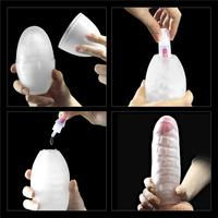 Miniatura: Giant egg gring rippes fuchsia 