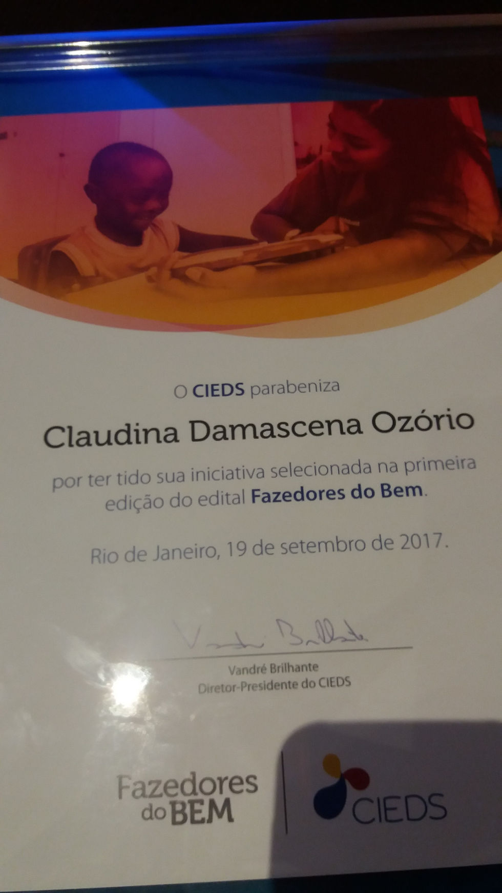 Prêmio Fazedores do Bem 2017