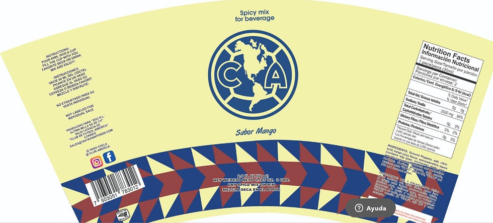 Thumbnail: Vaso Chela Mango Club America