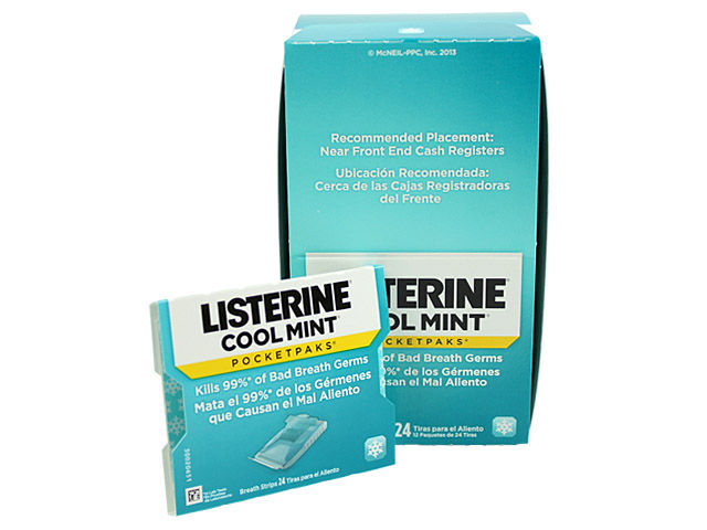 LISTERINE PKT PK COOLMINT 12CT