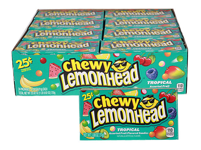 LEMONHEAD CHWY TROPCL 25C/24CT