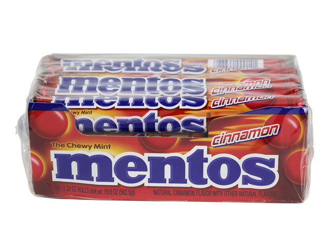 MENTOS CINNAMON 15CT