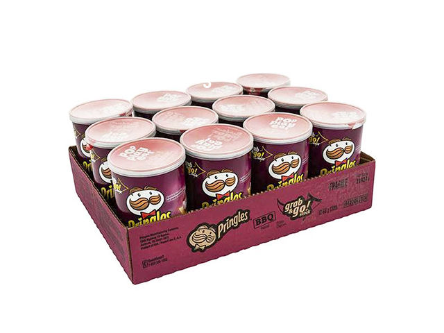 PRINGLES BBQ 1.4 OZ 12CT