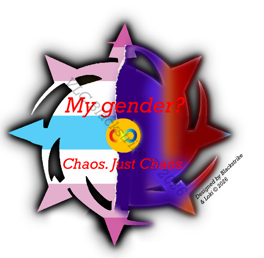My Gender is Chaos symbol by Blackstrike 2026 (1)