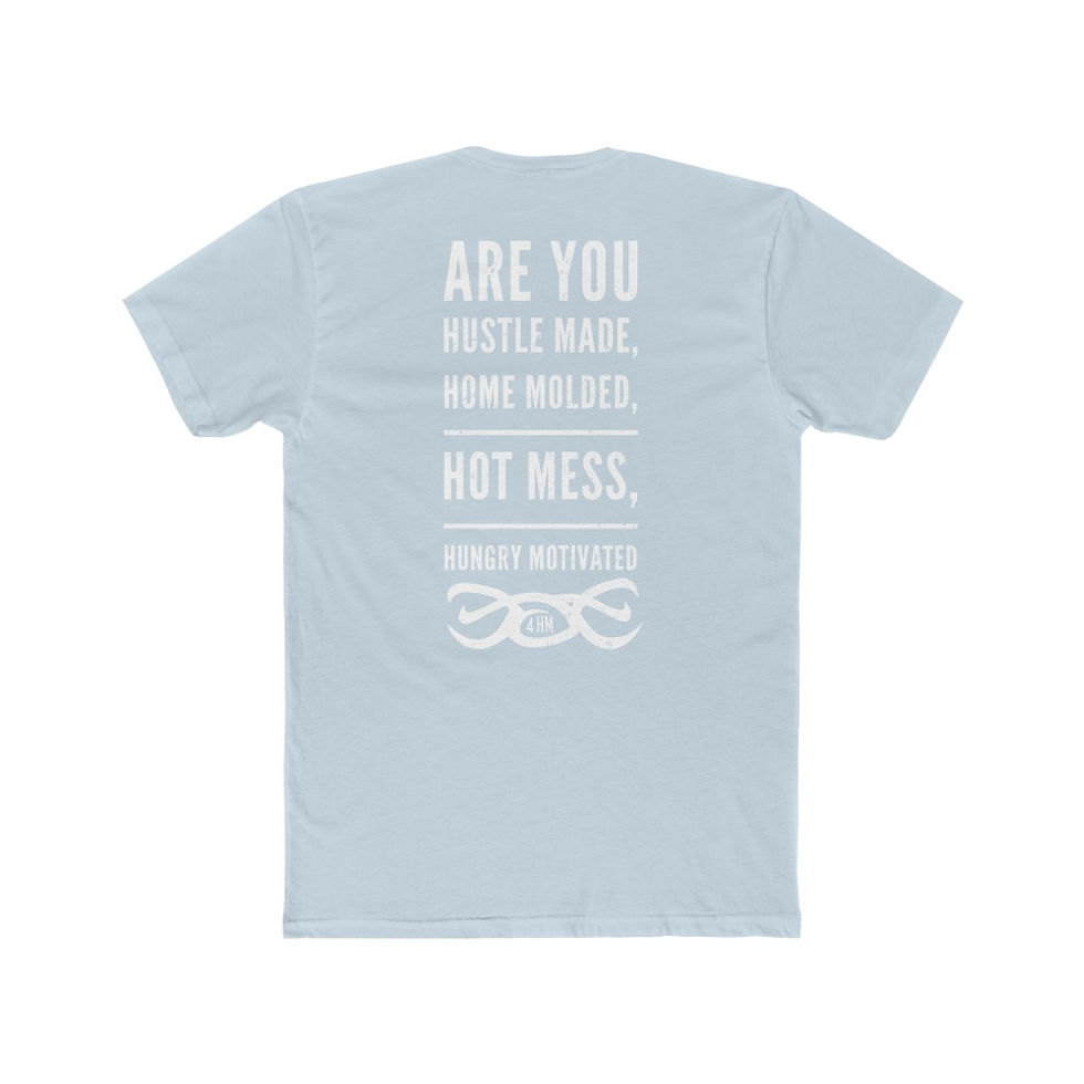 Thumbnail: Men's Cotton 4HM Brand Crew Tee