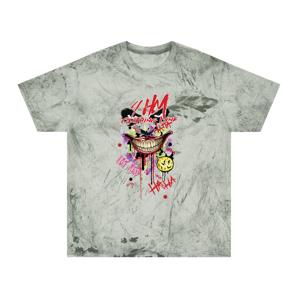 Thumbnail: Unisex Hot Mess Ha-Ha Color Blast T-Shirt