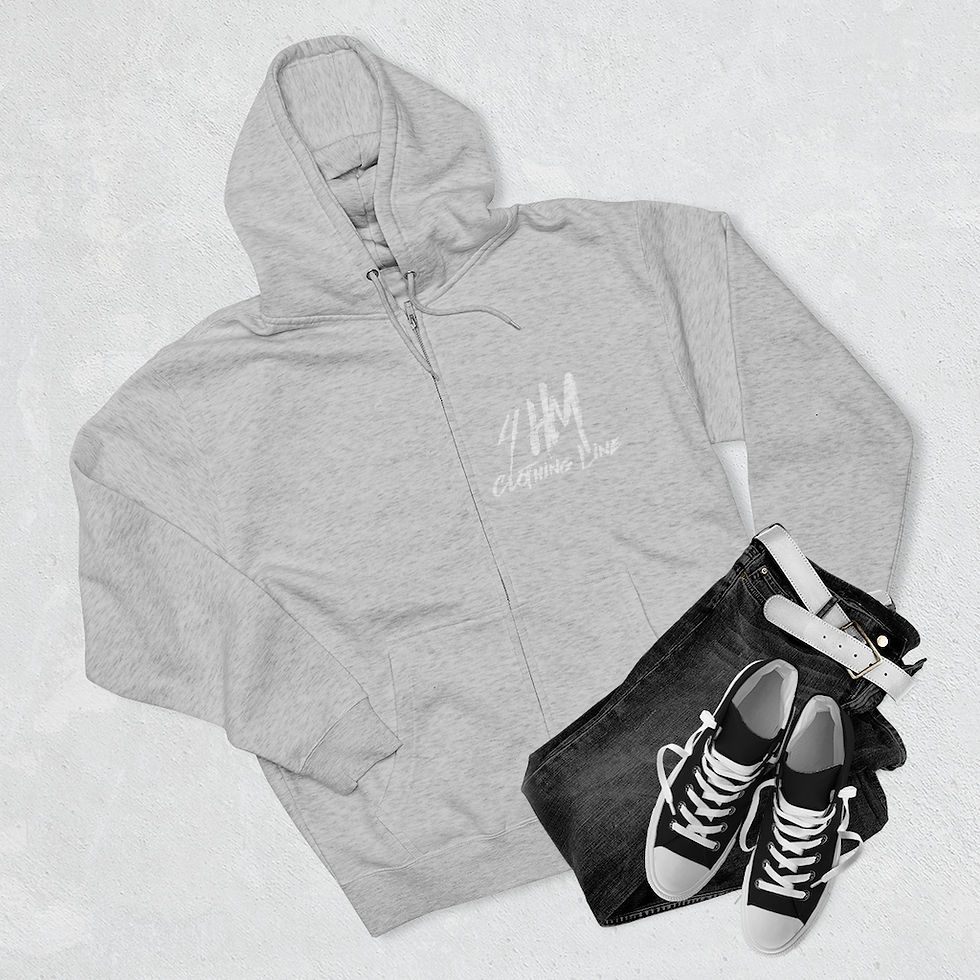 Thumbnail: Unisex Premium Full Zip Hoodie