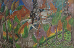 Pierre Andre 16X24 #22-3-96 canvas 1977