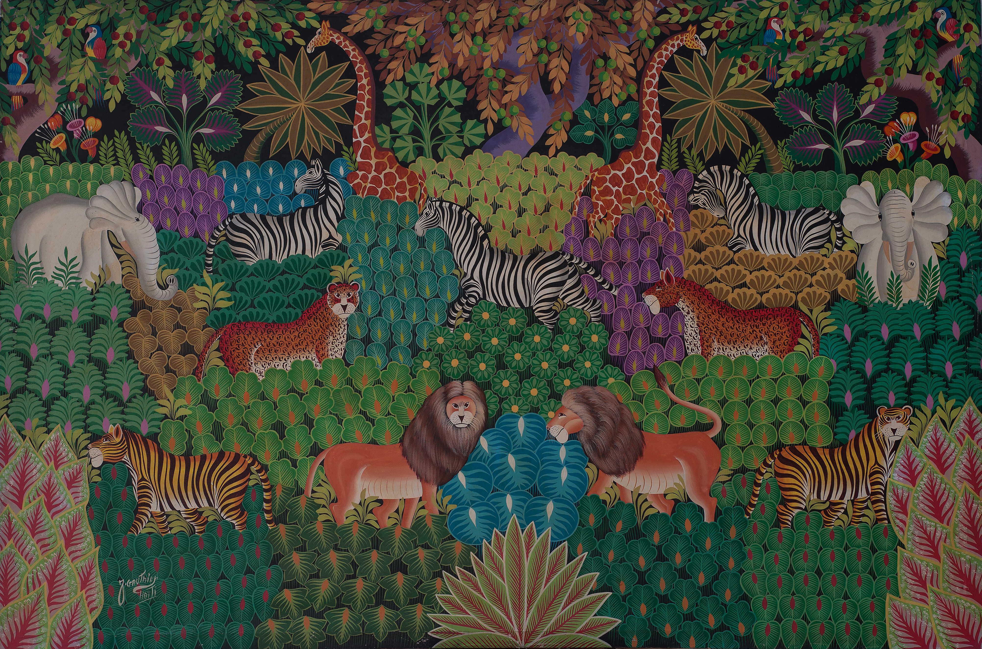 Gauthier Joel 48X72 #59-6-91 Canvas 1988