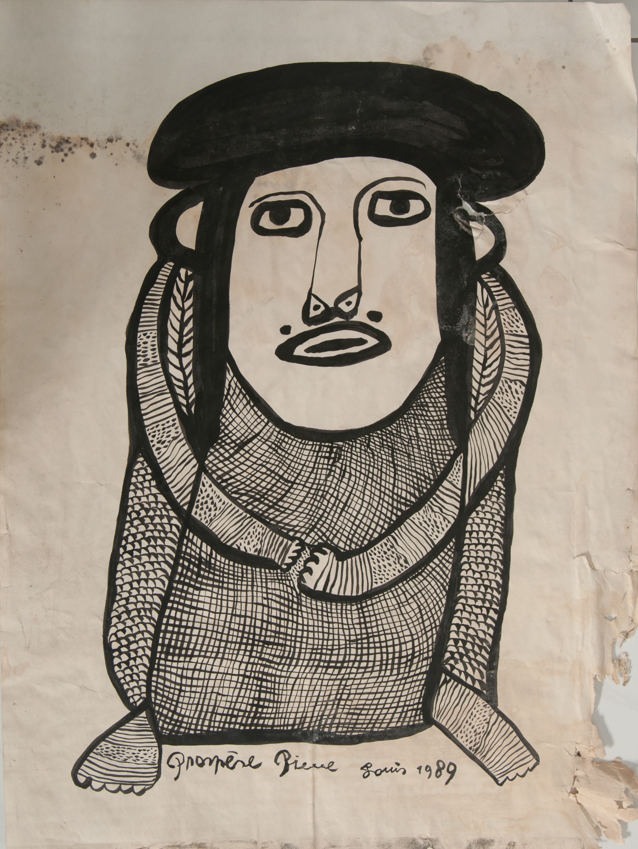 Pierre-Louis Prospere 24X18 #33-3-96 Dra