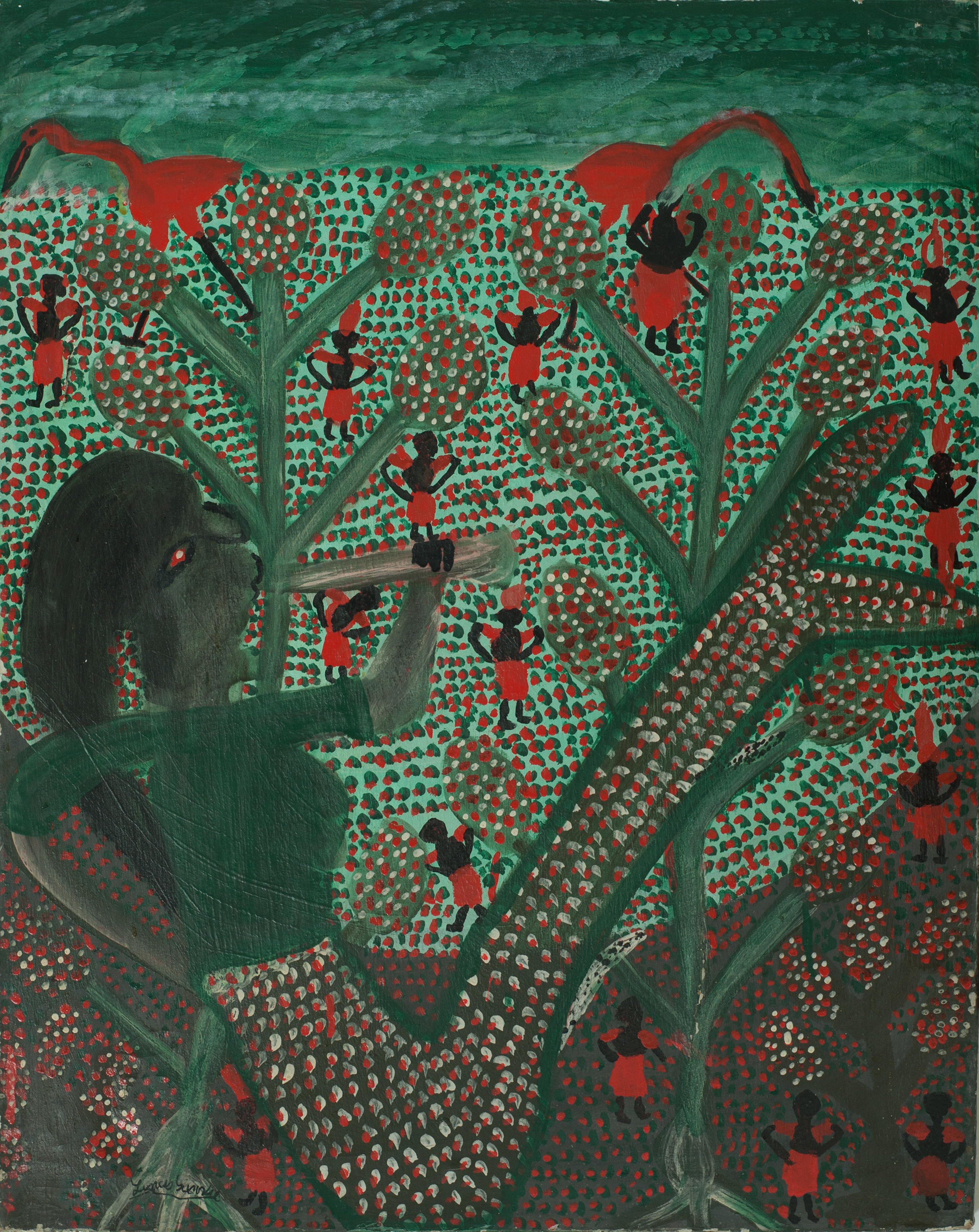 St Vil Louines 25X20 #2-3-96 Canvas 1990