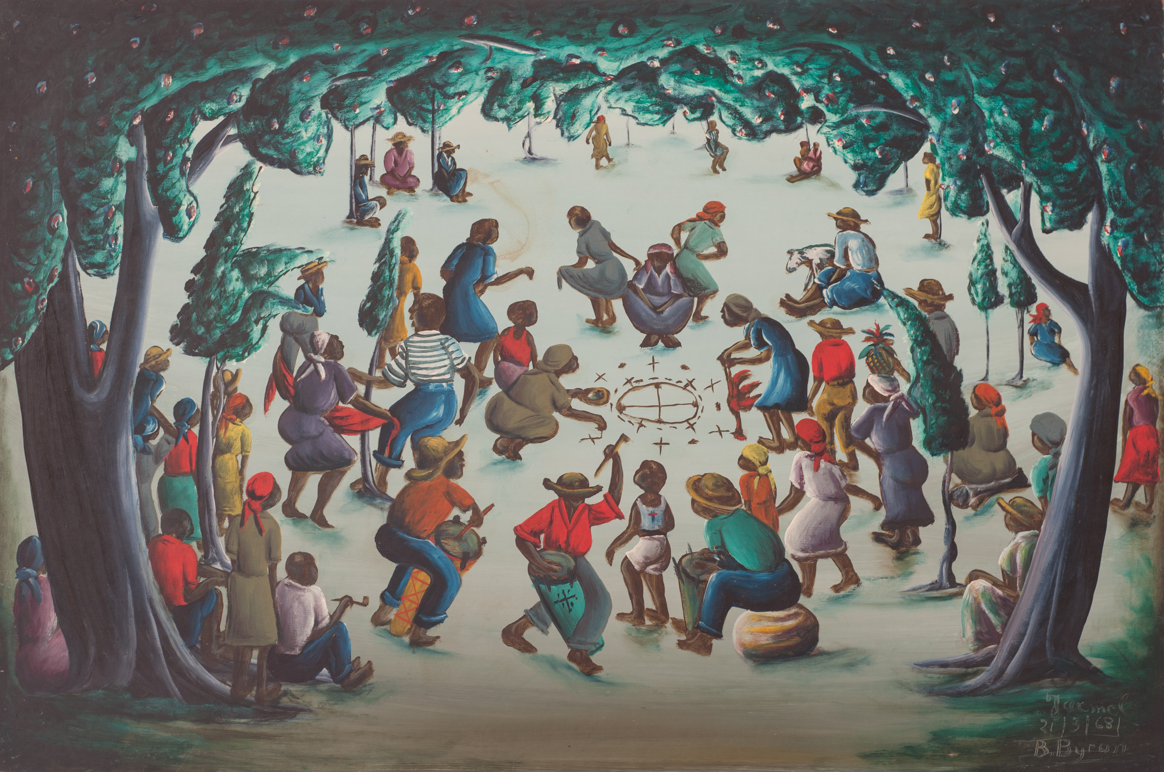 Byron Bourmond 24X36 #24-3-96 Board 1968