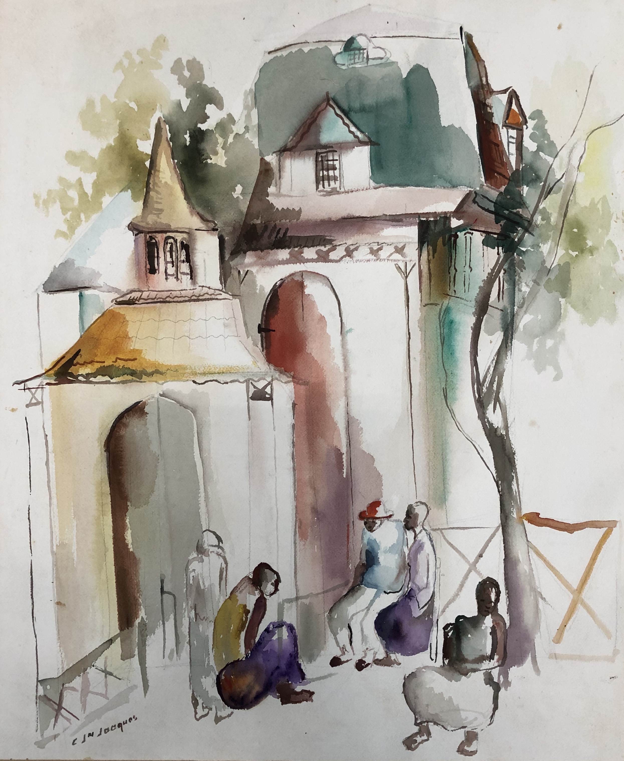 Jean Jacques Carlo 22X26 #1900