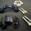 Thumbnail: Billet Race Starter Motor Brackets Kit, Mercury 76866 & 76867