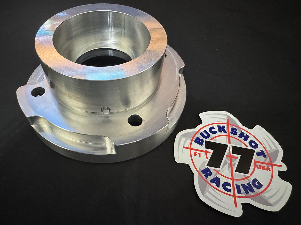 Thumbnail: Billet Big-2-Small Conversion Top Cap, Mercury 2.5 Race