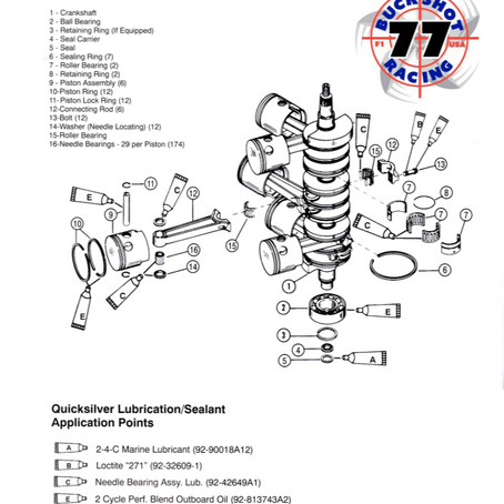 Best Lubricants & Sealants for Mercury 2.0L, 2.4L, 2.5L, 3.0L Rebuilds