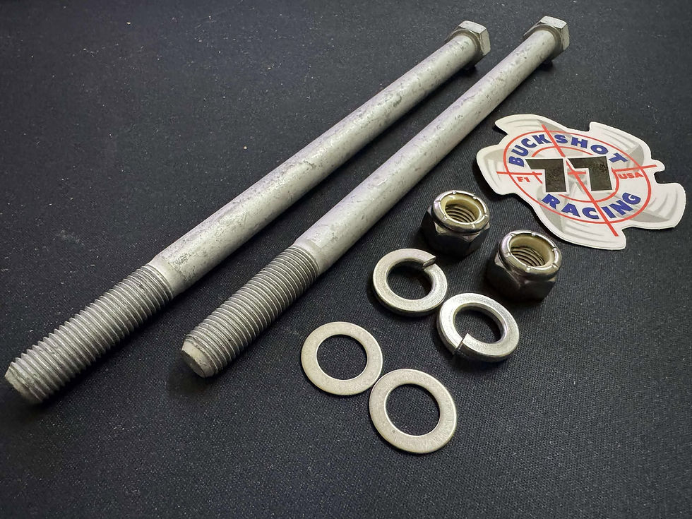 Thumbnail: Upper Motor Mount Bolt Kit, Mercury OEM 78689 78688 34933