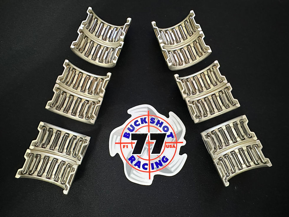 Thumbnail: Metal-Caged Race Rod Bearings, Mercury 17514 A1