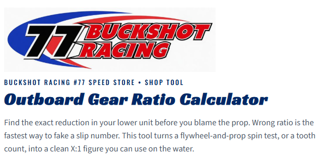 How to Find Your Outboard Gear Ratio | Mercury and Mercury Racing