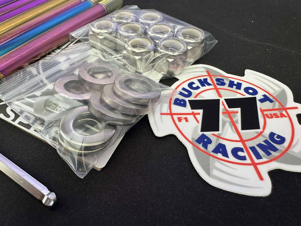 Thumbnail: 25 Titanium Powerhead Studs Kit, Mercury 12" F1 Mid 822182