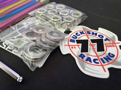 25 Titanium Powerhead Studs Kit, Mercury 12