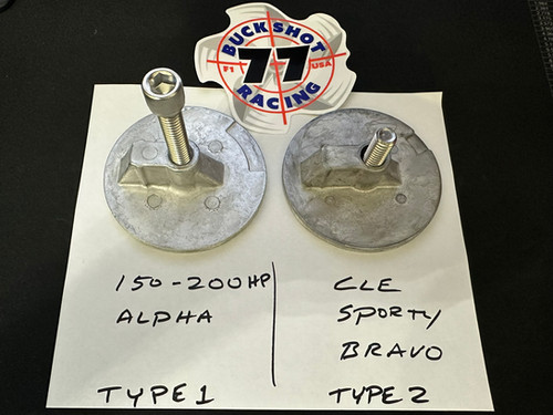 Flat Plate Anode Kit, Mercury Alpha & Bravo | Buckshot Racing #77