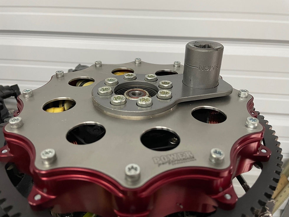 Thumbnail: PPE Mercury Racing Flywheel Holder