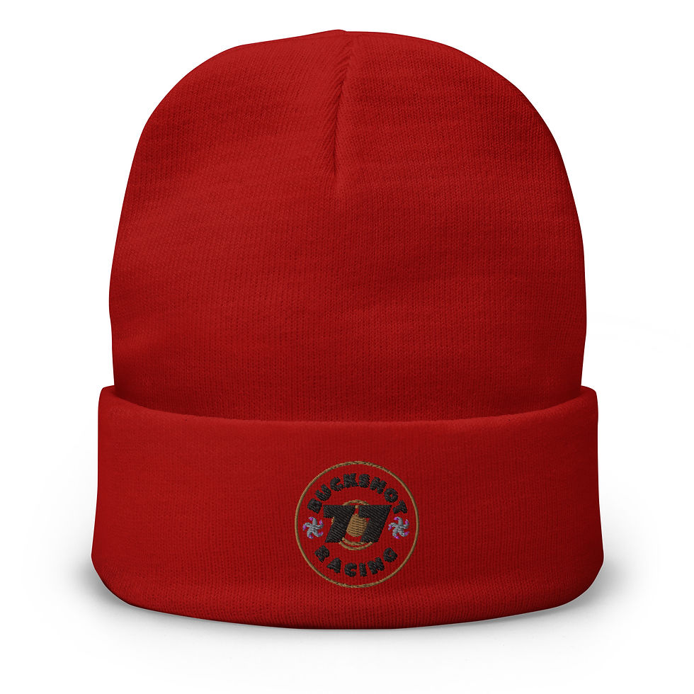 Thumbnail: #77 Shotgun Shell Embroidered Beanie
