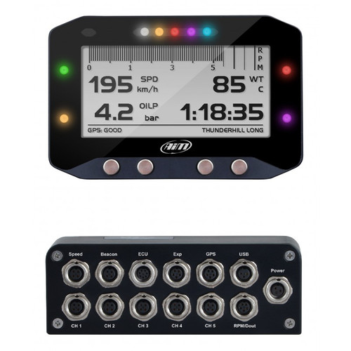 AiM Drag Boat GS Dash + EVO4S Data Logger Kit Power Performance