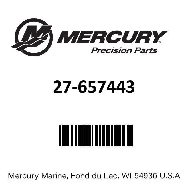 Thumbnail: Vertical Reed Block Gasket, Mercury 657443