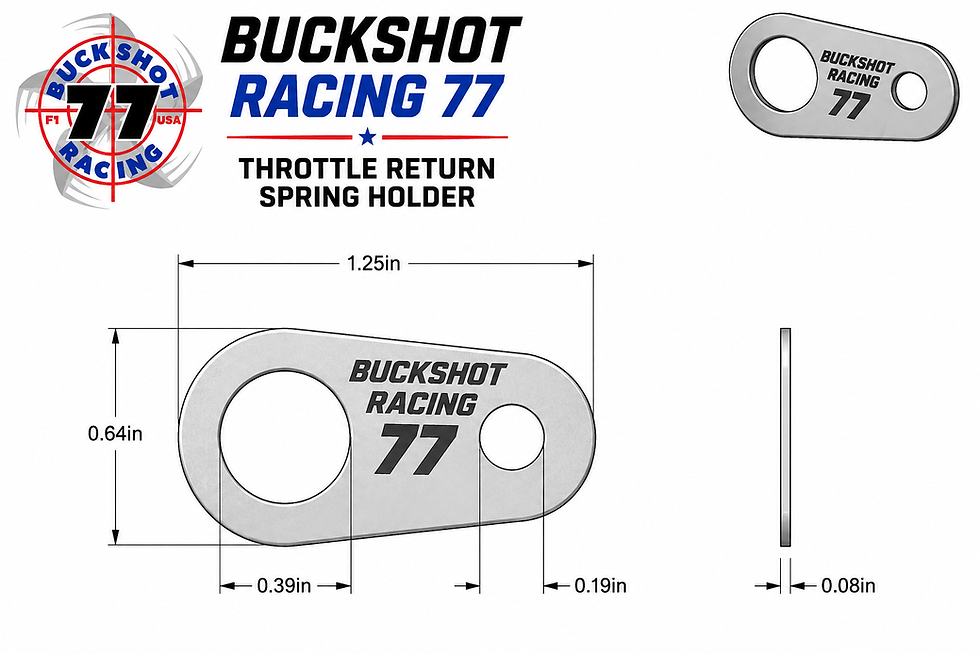 Thumbnail: Throttle Return Spring & Retainer Clip, Mercury 8484702 & 78201