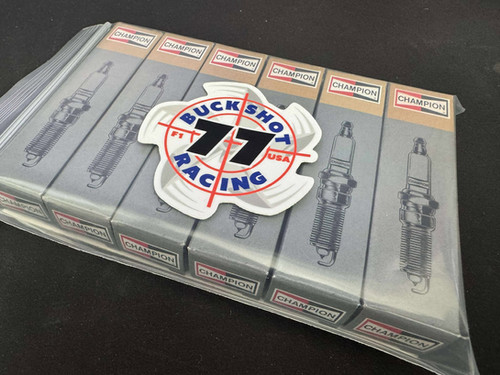 manboo 300X PRO MAX Spark Plugs Set, Mercury Racing OEM 881815 | Buckshot