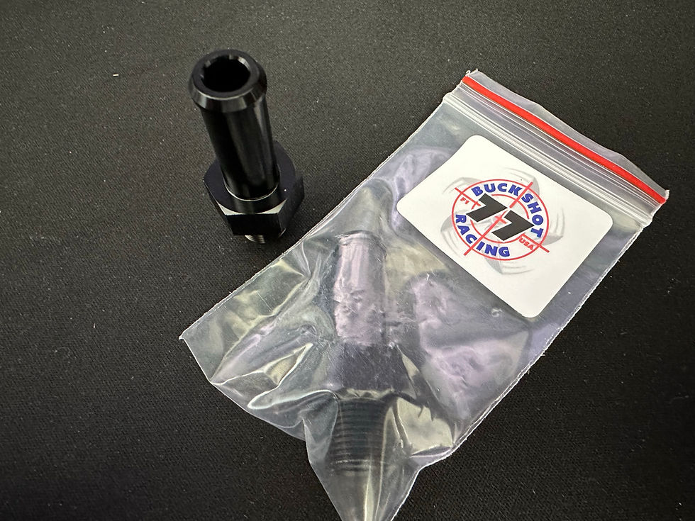 3/8" Carb Fuel Fitting, Billet Aluminum