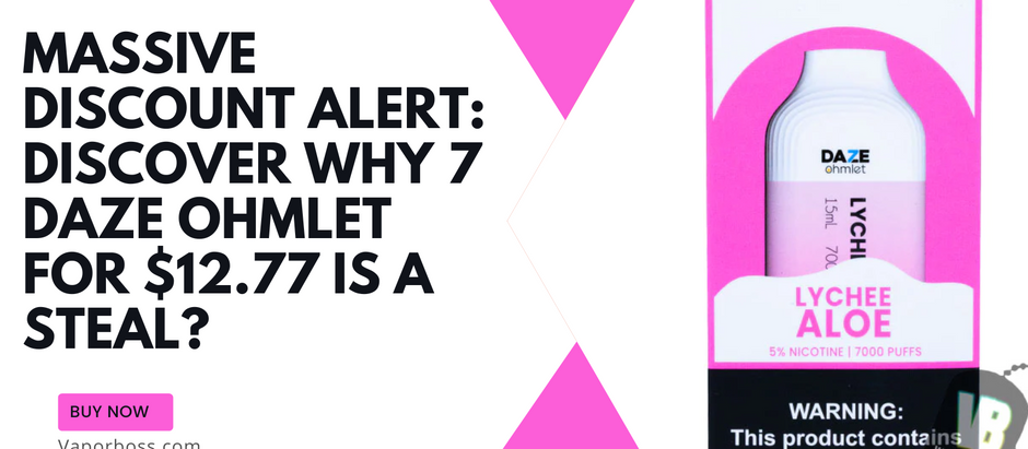 Massive Discount Alert: Discover Why 7 Daze Ohmlet for $12.77 is a Steal?