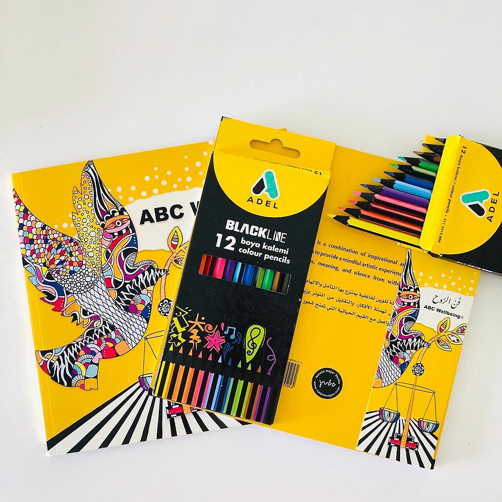 Thumbnail: ABC Wellbeing (Adult Coloring Book)