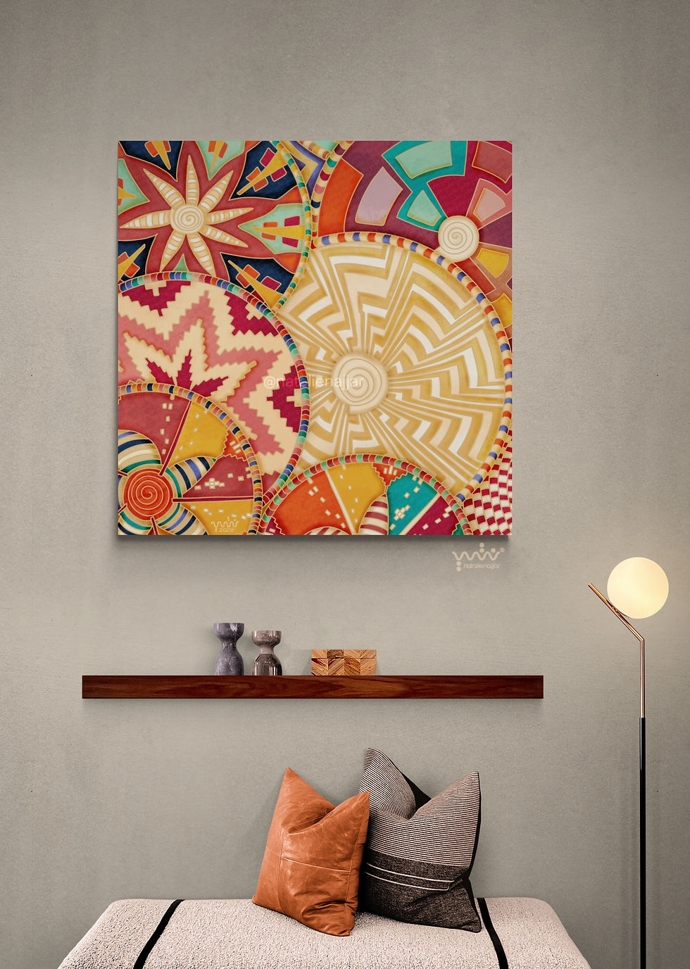 Thumbnail: "Qash Plates" Art piece