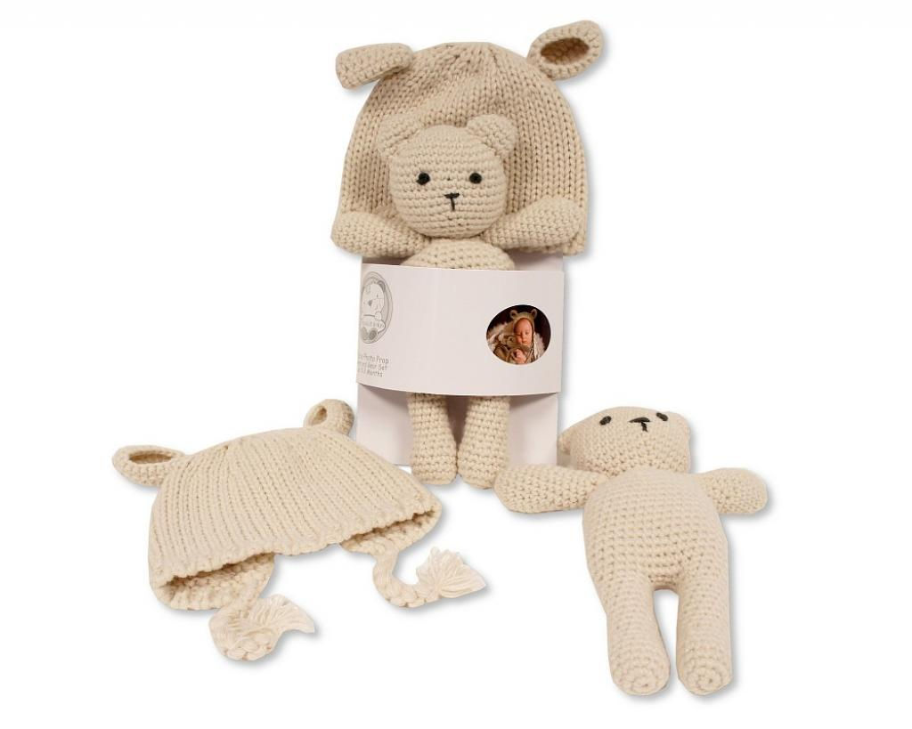 Teddy & Hat set 