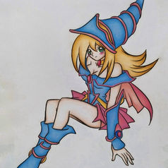 Dark Magician Gril from Yu-gi-oh