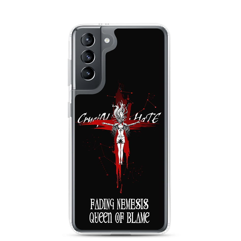 Thumbnail: Fading Nemesis Samsung Case QOB "Crucify Your Hate"