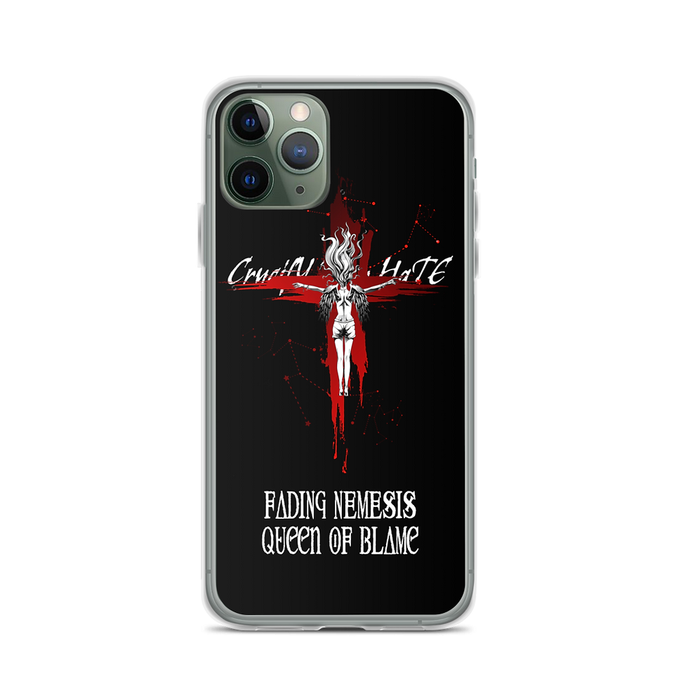 Thumbnail: Fading Nemesis iPhone Case QOB "Crucify Your Hate"
