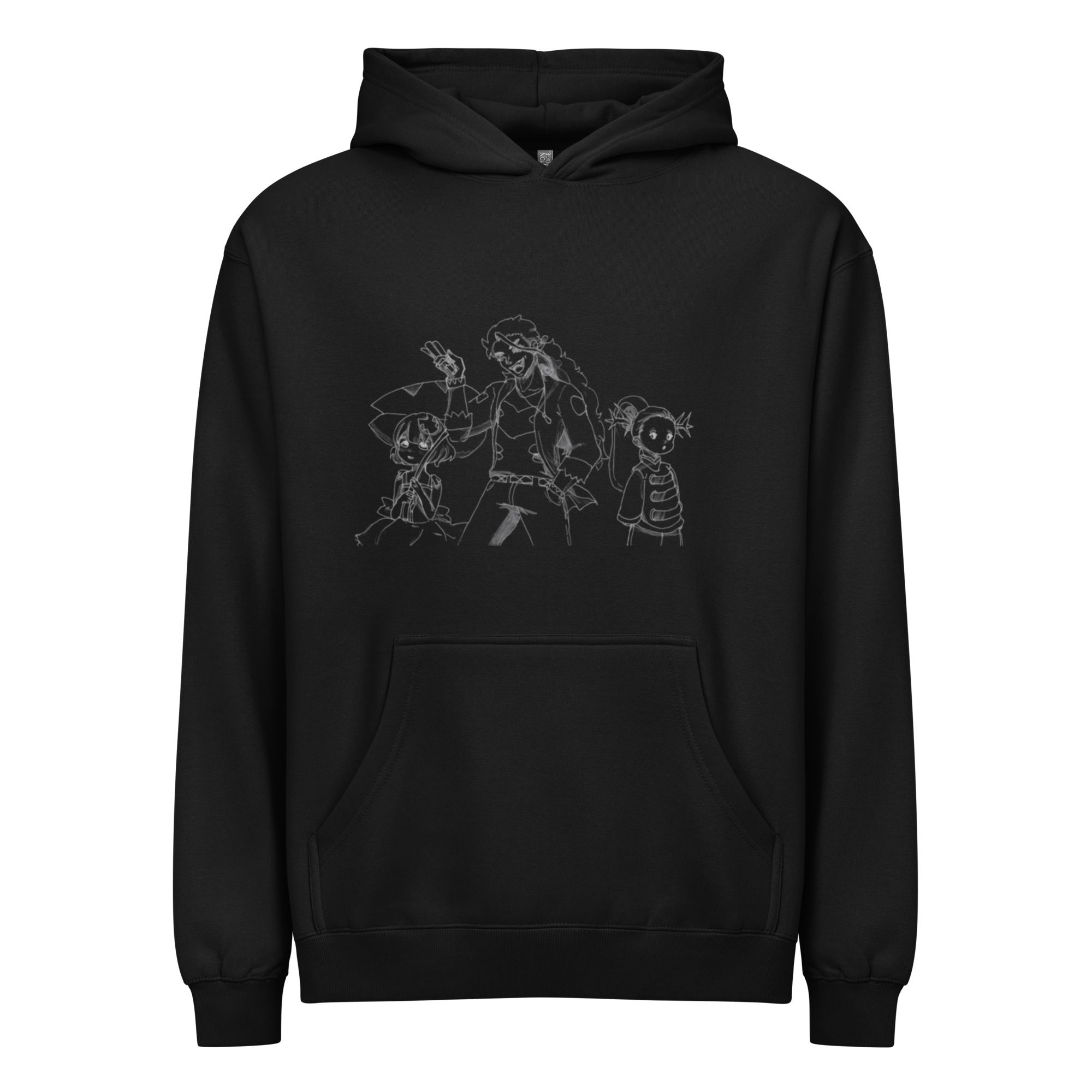 "Rillawhooptad" Unisex Black Hoodie
