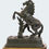 Thumbnail: A Pair Of 19th Century Bronze Sculpture, Wooden Plinth of Marly Horses & Groomer