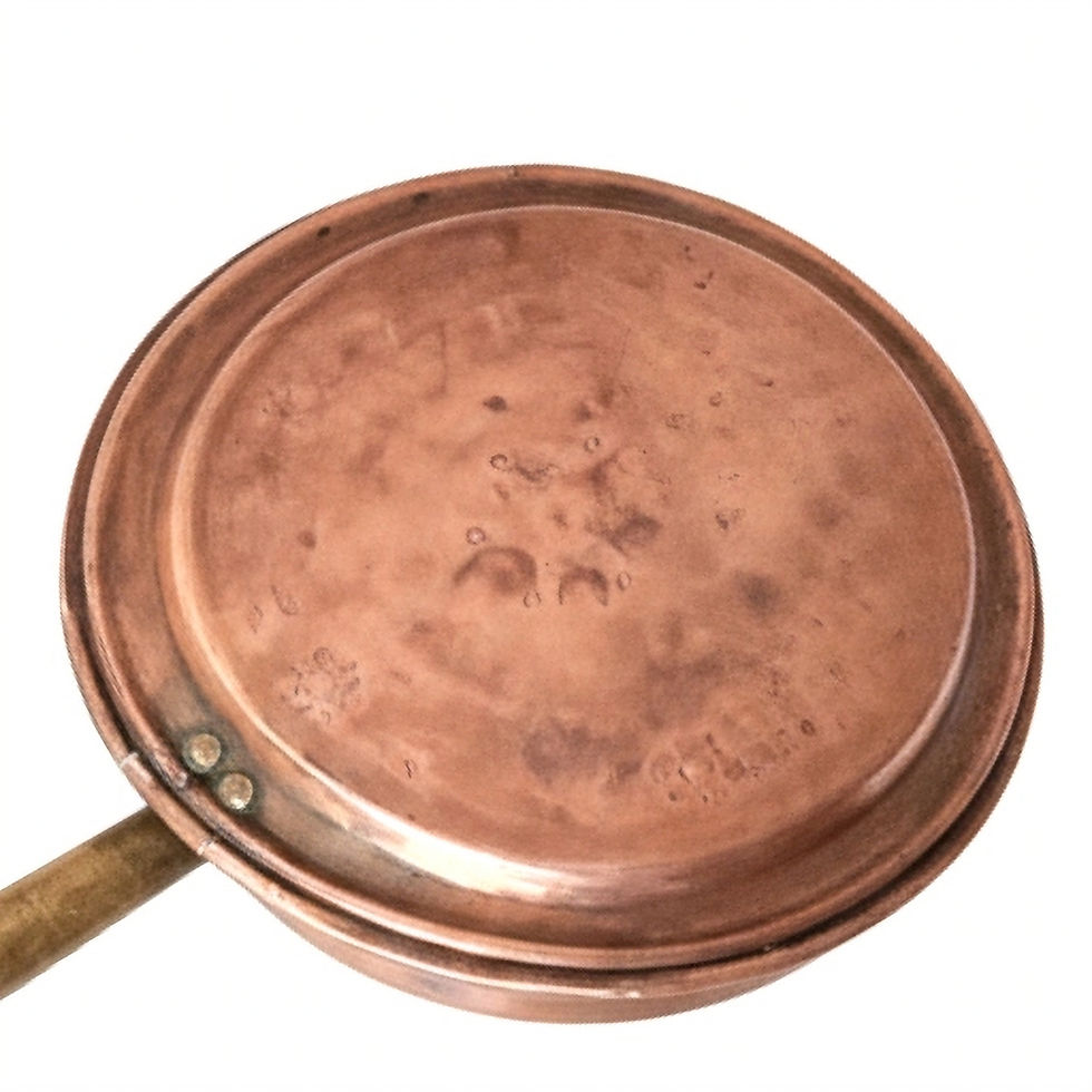 Thumbnail: Antique Copper Bed Warmer / Chestnut Roaster