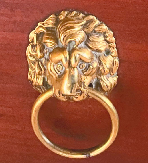 Thumbnail: An Antique 19th Century George III Boxwood And Inlaid Tea Caddy