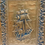 Thumbnail: 19th/20th Century Brass Fire Screen with Shell Border and Tall Ship