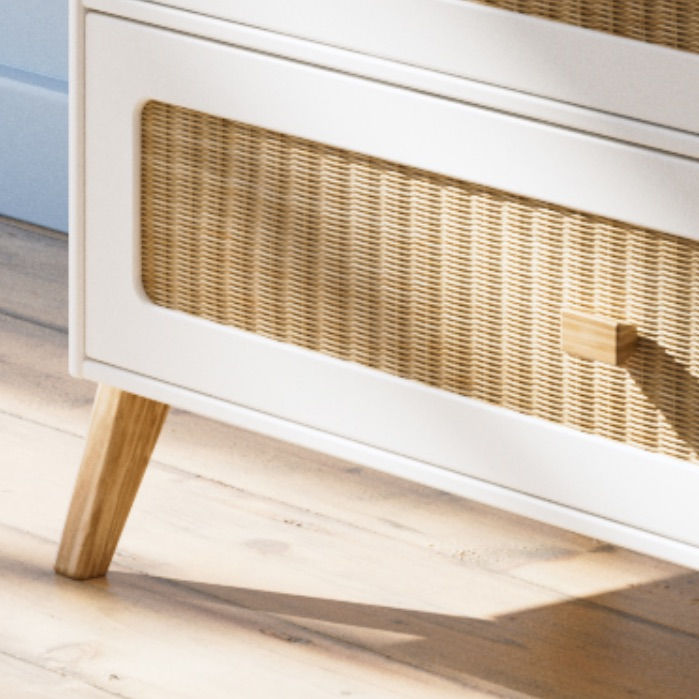 Miniature : Commode à langer Marélia Neige