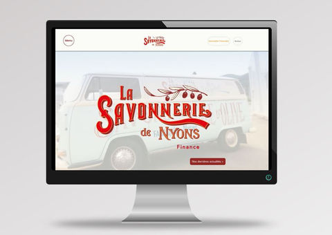 Refonte du site financier de la Savonnerie de Nyons