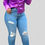 Thumbnail: Ladies  Blue Ripped Jean