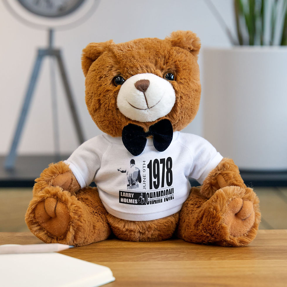 Thumbnail: June 9, 1978 - Teddy Bear with T-Shirt