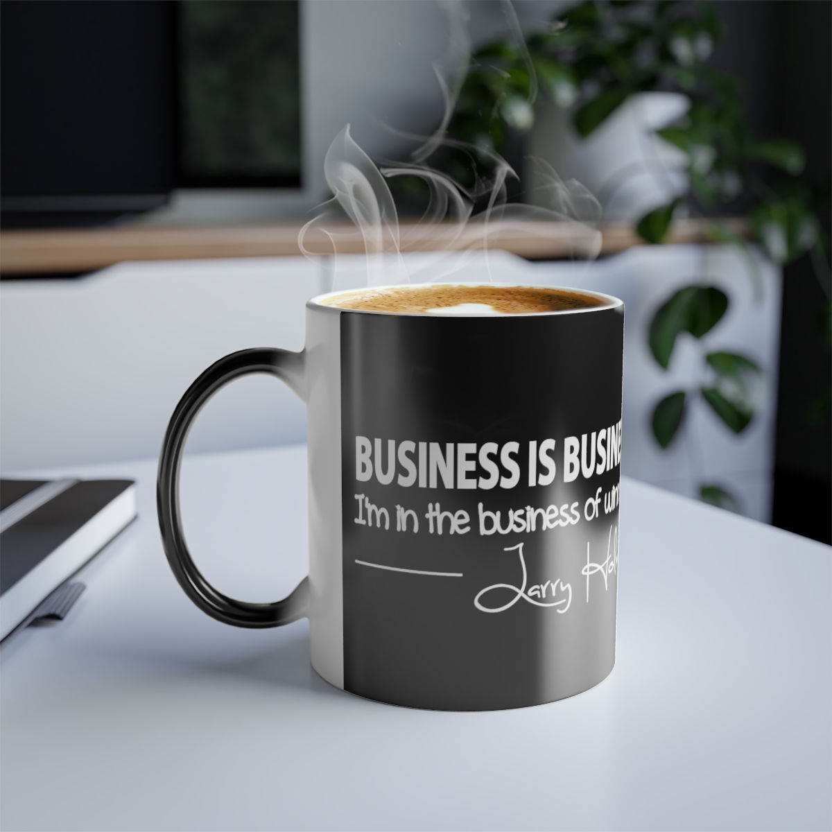 "Business Is Business" Color Morphing Mug, 11oz